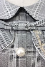 画像4: LIZ LISA / グレンチェック3つリボンワンピース  黒チェック T-26-04-28-017-LO-OP-SA-ZT (4)