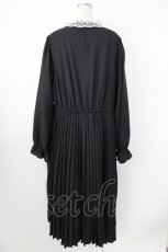 画像2: m petit by misako / AM*レースエリプリーツワンピース 4L 黒 T-26-04-28-022-LO-OP-SA-ZT (2)