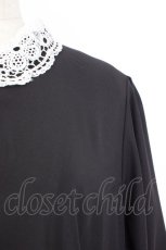 画像4: m petit by misako / AM*レースエリプリーツワンピース 4L 黒 T-26-04-28-022-LO-OP-SA-ZT (4)