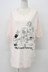 画像1: Candy Stripper / PEPEFLAGE NUMBERING  トップス F ピンク T-26-04-29-019-PU-TS-IG-ZT (1)