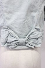 画像4: LIZ LISA / レース襟半袖デニムジャケット  ライトインディゴ T-26-04-29-025-LO-TO-IG-ZT (4)