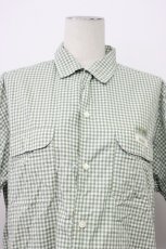 画像5: PINK HOUSE / ロゴ刺繍ギンガムシャツ L グリーン T-26-04-29-027-LO-BL-OW-ZT (5)