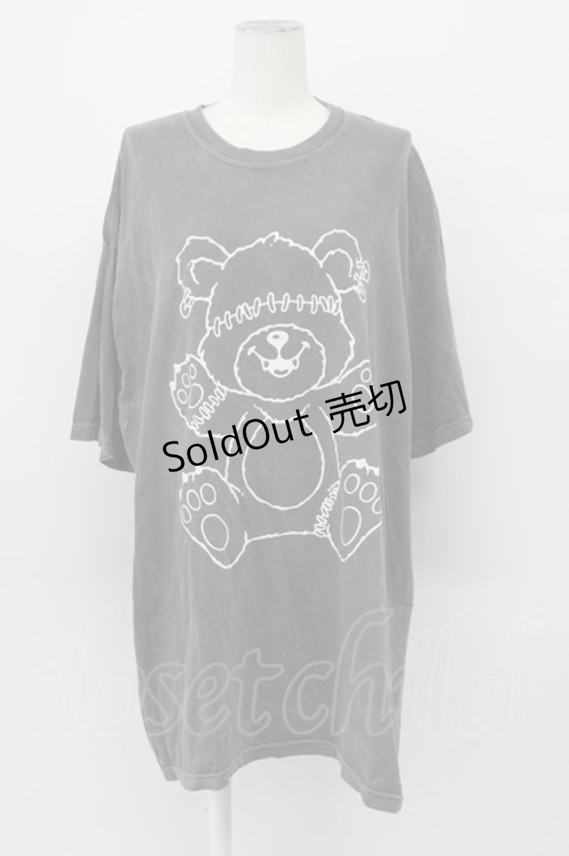 画像1: Candy Stripper / FRANKEN BEAR BIG TEE F グレー T-26-04-29-031-PU-TS-IG-ZT669 (1)