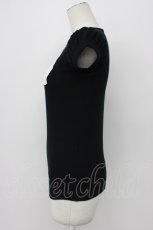 画像3: Katie / TEA TIMEカットソー F クロ×シロ T-26-04-29-033-LO-TO-OW-ZT (3)