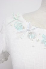 画像6: Secret Honey / 3Dモチーフトップス  シロ T-26-04-29-003-CA-TO-IG-ZT (6)