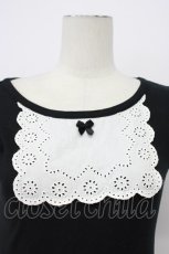 画像4: Katie / TEA TIMEカットソー F クロ×シロ T-26-04-29-033-LO-TO-OW-ZT (4)