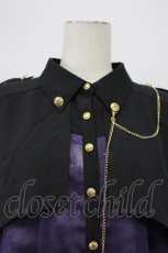 画像4: axes femme / ステラプリントミニワンピース  パープル T-26-04-29-044-AX-OP-IG-ZT (4)