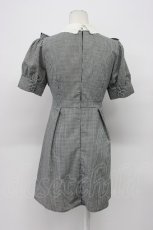 画像2: evelyn / ビジューパール襟ワンピース  クロ T-26-04-29-045-LO-OP-OW-ZT (2)