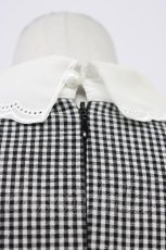 画像3: evelyn / ビジューパール襟ワンピース  クロ T-26-04-29-045-LO-OP-OW-ZT (3)