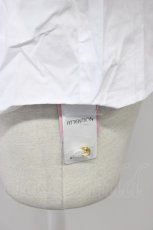 画像4: Chalmiere / スクエア開きコットンブラウス M シロ T-26-04-29-001-0-BL-OW-ZT (4)