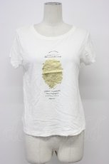 画像1: Franche Lippee / 箔ptTシャツ M シロ T-26-04-29-002-LO-TO-OW-ZT (1)