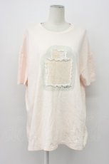 画像1: merry jenny / ぬいぐるみたちのdream Tee F ピンク T-26-04-29-018-LO-TO-OW-ZT (1)