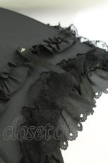 画像4: BABY,THE STARS SHINE BRIGHT / レース&フリルアンブレラ  ブラック T-26-04-30-014-BA-ZA-SZ-ZT (4)