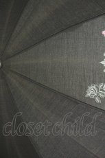 画像5: ALGONQUINS / clockプリント傘  ブラック T-26-04-30-015-AL-ZA-SZ-ZT (5)