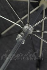 画像7: ALGONQUINS / clockプリント傘  ブラック T-26-04-30-015-AL-ZA-SZ-ZT (7)