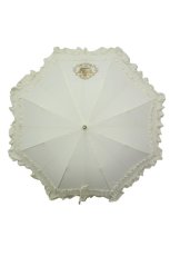 画像2: Angelic Pretty / ロイヤルクラウンアンブレラ  アイボリー T-26-04-30-003-AP-ZA-SZ-ZT (2)