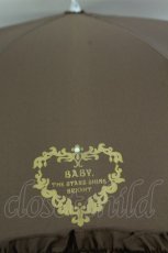 画像3: BABY,THE STARS SHINE BRIGHT / レース&フリルアンブレラ  ブラウン T-26-04-30-012-BA-ZA-SZ-ZT (3)
