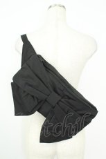 画像1: Candy Stripper / BIG RIBBON BODYBAG  黒 T-26-05-02-015-PU-BG-SA-ZT (1)