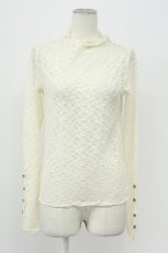 画像1: axes femme / プチローズレーストップス F キナリ T-26-05-05-001-AX-TO-OW-ZT (1)