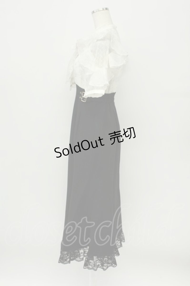 画像3: couture BY ROJITA / 花柄ドッキングロングワンピース F クロ T-26-05-05-029-LO-OP-OW-ZT (3)