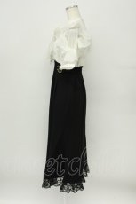 画像3: couture BY ROJITA / 花柄ドッキングロングワンピース F クロ T-26-05-05-029-LO-OP-OW-ZT (3)