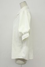 画像4: axes femme / パフスリーブブラウス  シロ T-26-05-05-004-AX-BL-IG-ZT (4)