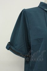 画像6: axes femme / メタル×タイ付き連釦ブラウス L グリーン T-26-05-05-010-AX-BL-IG-ZT (6)