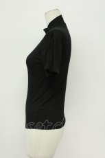 画像3: LISTEN FLAVOR / BASIC メルティムーン刺繍リブ トップス  ブラック T-26-05-05-011-PU-TO-IG-ZT (3)