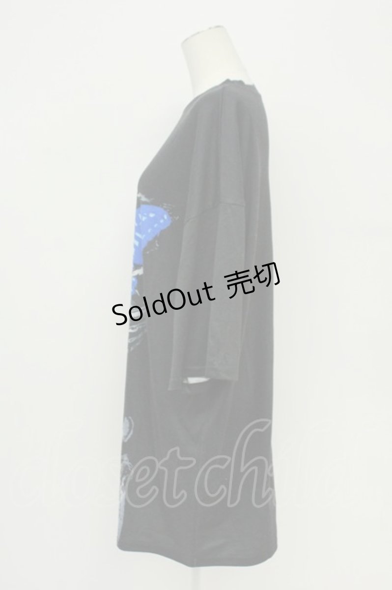 画像4: ACDC RAG / タレバタフライヒュージT  ブラック×ブルー T-26-05-05-015-PU-TS-IG-ZT556 (4)