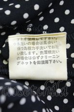 画像5: PINK HOUSE / ピコフリル使いドットブラウス  クロ T-26-05-09-026-LO-BL-OW-ZT (5)