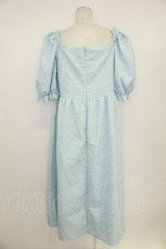 画像2: DearMyLoveRose / リボンパフドールワンピース 3L サックス T-26-05-09-036-LO-OP-OW-ZT (2)