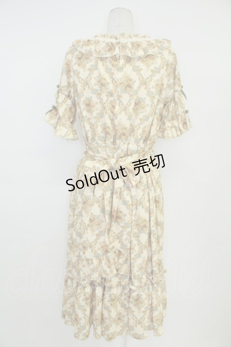 画像2: axes femme kawaii / クラシックローズワンピース M イエロー T-26-05-09-037-AX-OP-OW-ZH (2)