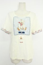 画像1: PINK HOUSE / TEDDY'S MEMORIESカットソー  オフ T-26-05-09-002-LO-TO-IG-ZT (1)