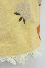 画像4: TOMATSU / フラワー刺繍ノースリーブ 38 イエロー T-26-05-09-014-LO-TO-IG-ZT (4)
