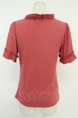 画像2: axes femme / 吸水速乾プチスタンドリブプルオーバー F ピンク T-26-05-09-022-AX-TO-IG-ZT (2)