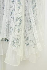 画像4: axes femme / ボタニカルスカーフ柄ワンピース M ホワイト T-26-05-13-029-AX-OP-SA-ZT (4)