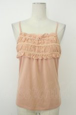 画像1: axes femme / ストーンレースキャミソール  ピンク T-26-05-13-004-AX-TO-SA-ZT (1)