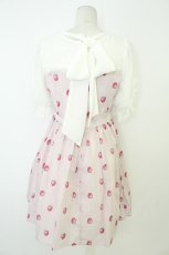 画像2: mille fille closet / MeltyStrawberryワンピース M ピンク T-26-05-13-031-LO-OP-OW-ZT (2)