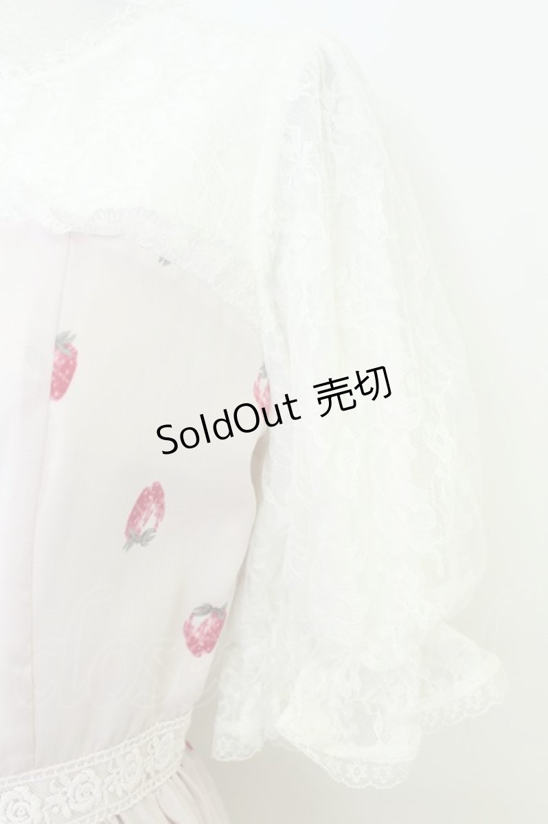 画像3: mille fille closet / MeltyStrawberryワンピース M ピンク T-26-05-13-031-LO-OP-OW-ZT677 (3)
