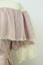 画像4: axes femme POETIQUE / ボリューム袖チュニック  ピンク T-26-05-13-032-AX-OP-SA-ZT (4)
