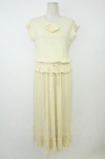 画像1: KETTY / ニットトップス&スカートセットアップ 9号 アイボリー T-26-05-13-039-LO-JA-SA-ZT (1)