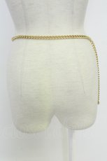 画像2: Amavel / Monogram Vintageチェーンベルト  ゴールド T-26-05-13-048-CA-ZA-SA-ZT (2)