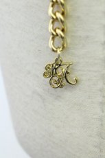 画像5: Amavel / Monogram Vintageチェーンベルト  ゴールド T-26-05-13-048-CA-ZA-SA-ZT (5)