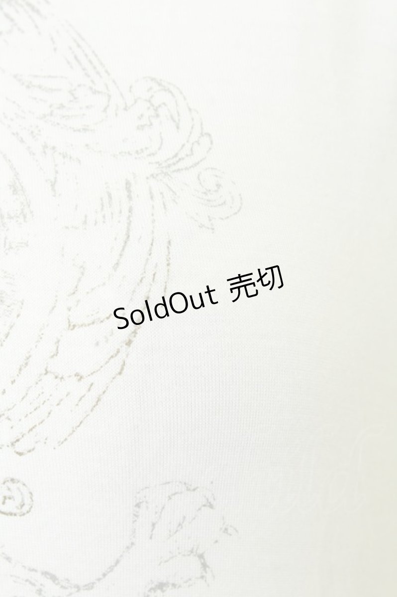 画像3: Ozz Croce / 刺繍入りプリントTシャツ  ホワイト T-26-05-13-006-OO-TS-IG-ZT (3)