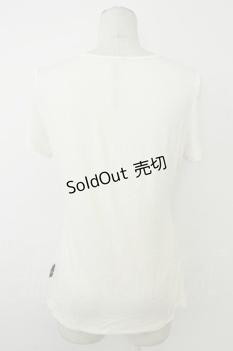 画像2: Ozz Croce / 魔法陣プリントTシャツ  オフホワイト T-26-05-13-007-OO-TS-IG-ZT (2)