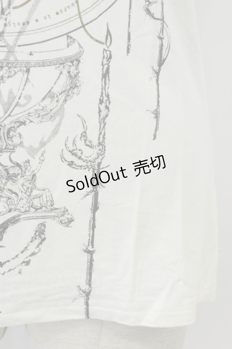 画像4: Ozz Croce / 魔法陣プリントTシャツ  オフホワイト T-26-05-13-007-OO-TS-IG-ZT (4)