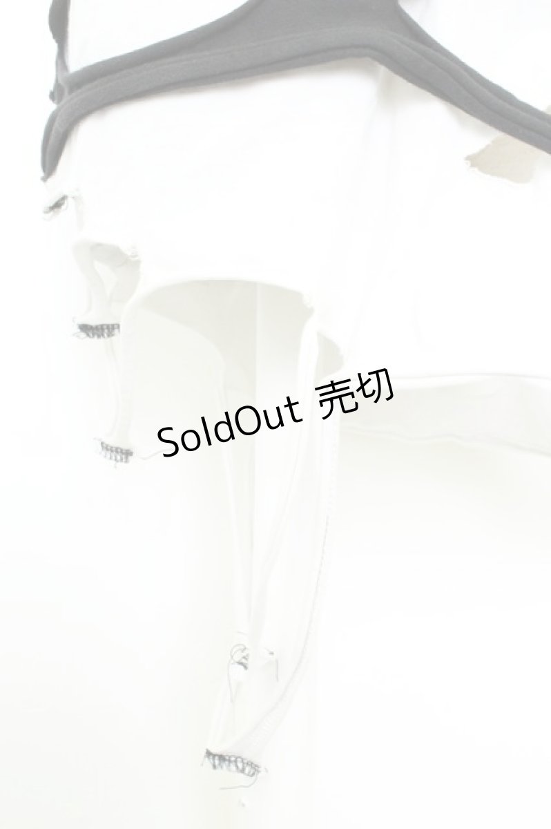 画像4: CIVARIZE / オパールダメージロングタンクトップ 44 黒Ｘ白 T-26-05-13-021-PU-TO-SA-ZT (4)