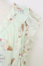 画像3: Secret Honey / アイスクリームプリントワンピース  ミント T-26-05-31-028-CA-OP-SA-ZT (3)