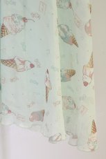 画像4: Secret Honey / アイスクリームプリントワンピース  ミント T-26-05-31-028-CA-OP-SA-ZT (4)