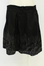 画像2: Restyle / プリントスカート XL 黒 T-26-05-31-036-GO-SK-SA-ZT (2)